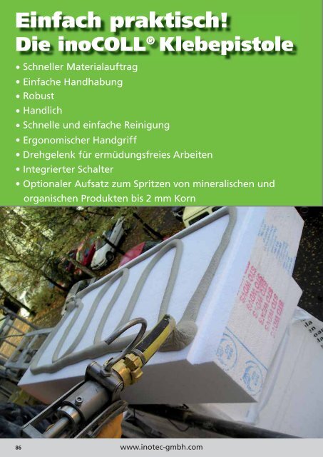 INOTEC GmbH - Maschinen und Service für Profis: - Maler