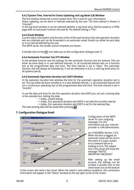 “INOWEB-Control” Software