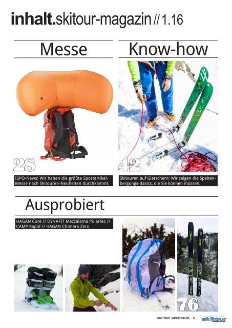 Skitour-Magazin 1.16