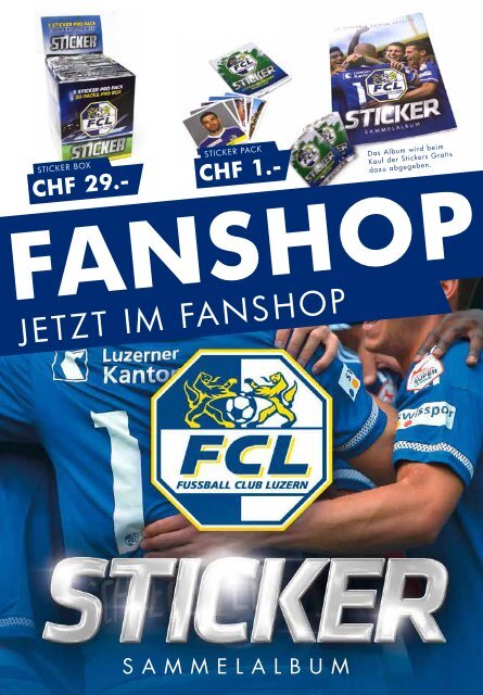 FC LUZERN Matchzytig N°9 15/16 (RSL 20) 