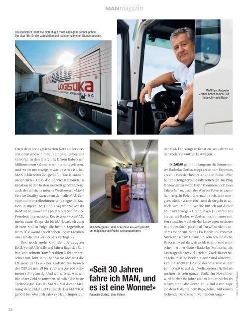 MANmagazin Truck 2/2015 Schweiz