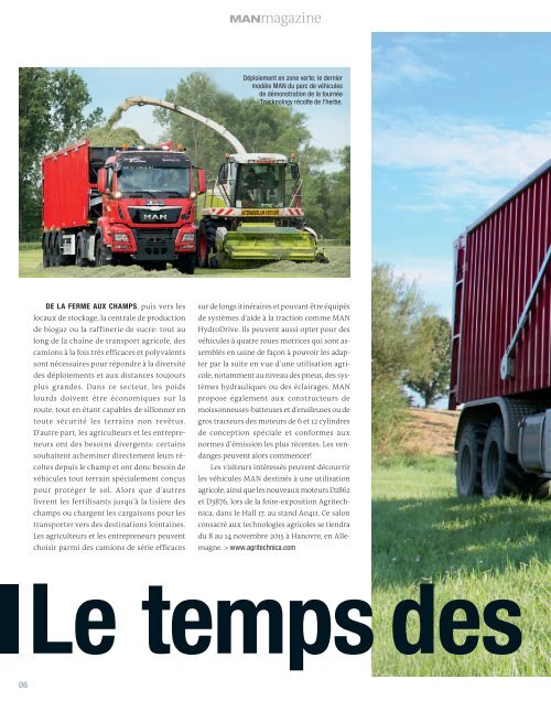 MANmagazine Truck 2/2015 Suisse