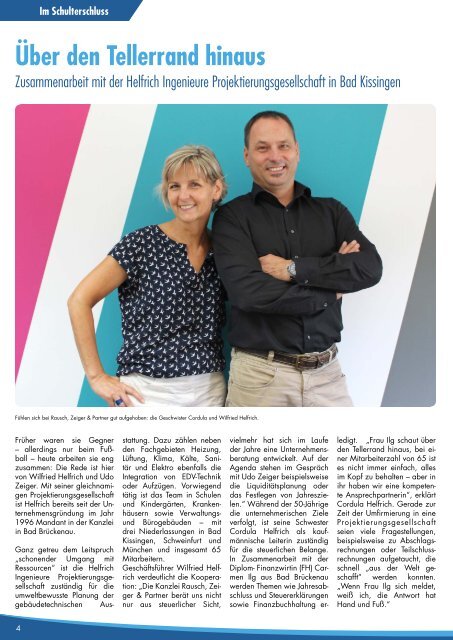 Rausch, Zeiger & Partner Newsletter