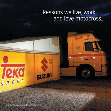 Reasons we live, work and love motocross...