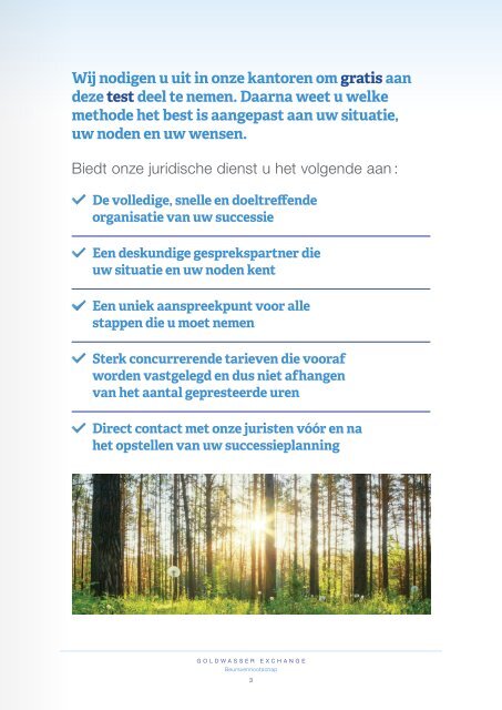 Brochure juridique NL