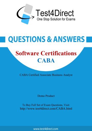 Pass CABA Exam Easily with BrainDumps