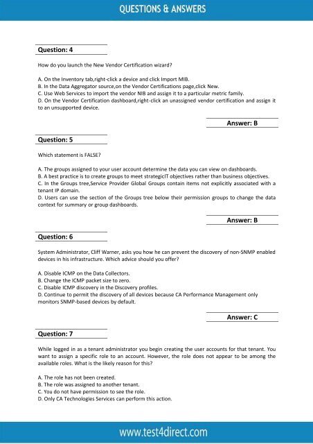 CAT-440 Actual Exam BrainDumps