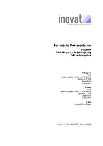 Technische Dokumentation - NERZ eV