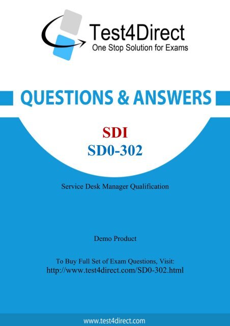 Sd0 302 Braindumps For Best Results