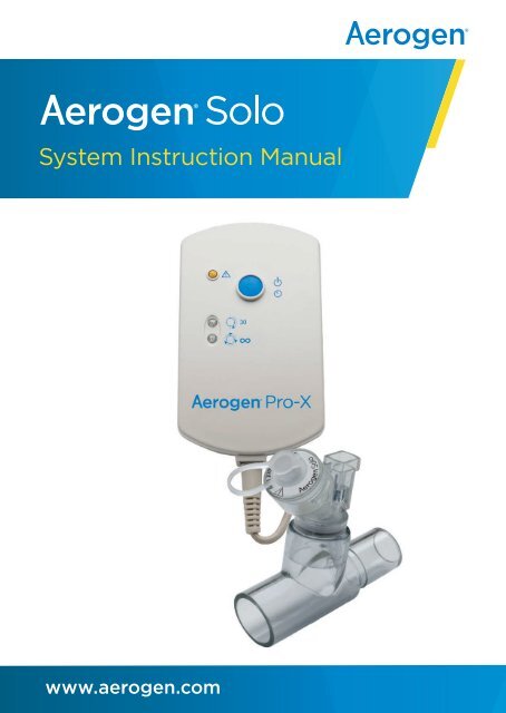 Aerogen Solo Instruction Manual