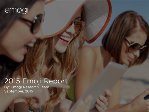 2015 Emoji Report