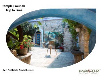 Emunah Brochure FINAL VERSION FINAL