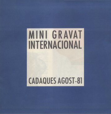 1981 CADAQUES MINI PRINT INTERNATIONAL
