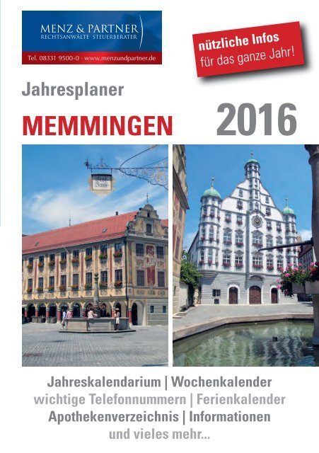 Memmingen_2016_Jahresplaner