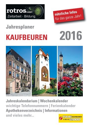 Kaufbeuren_2016_Jahresplaner