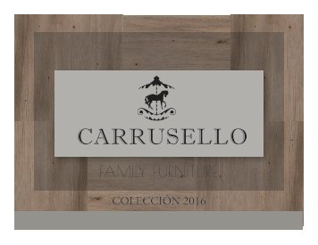 Catalogo Carrusello 2016