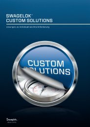 Swagelok-Custom Solutions reduziert