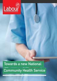 Towards a new National Community Health Service