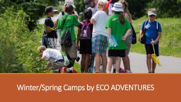 EcoAdventures 2016 Camps