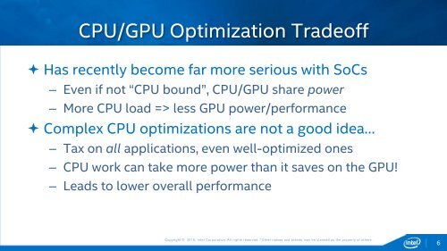 Efficient Rendering with DirectX 12 on Intel Graphics