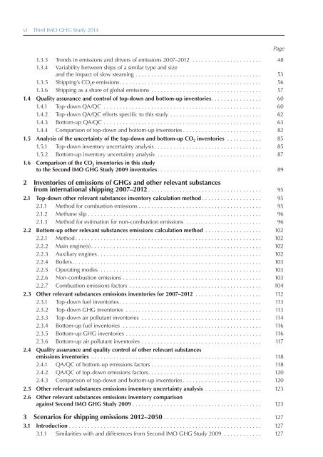 Third IMO Greenhouse Gas Study 2014