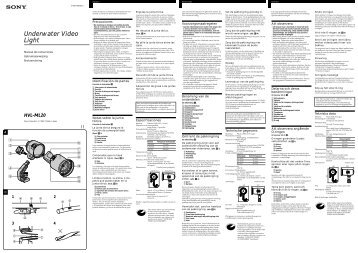 Sony HVL-ML20 - HVL-ML20 Consignes dâutilisation Espagnol