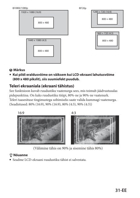 Sony CLM-V55 - CLM-V55 Consignes d&rsquo;utilisation Estonien