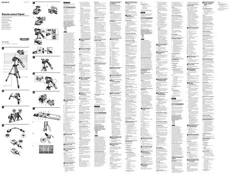 Sony VCT-VPR1 - VCT-VPR1 Consignes d&rsquo;utilisation Portugais