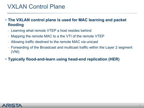 VXLAN Bridging & Routing