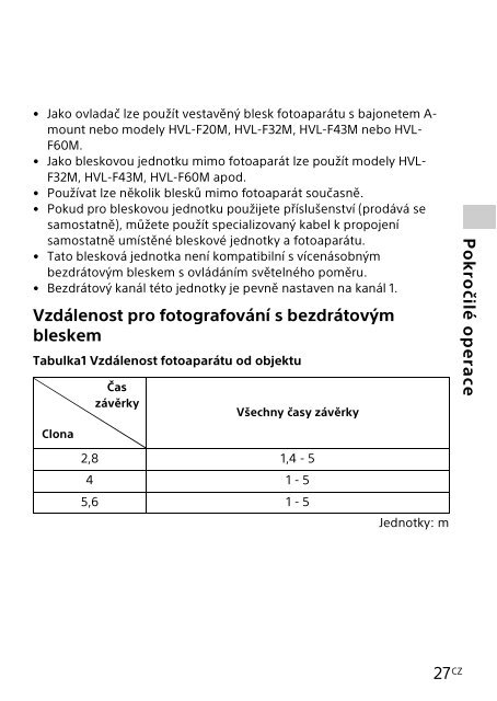 Sony HVL-F32M - HVL-F32M Mode d'emploi Hongrois