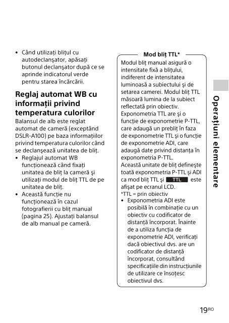 Sony HVL-F32M - HVL-F32M Mode d'emploi Hongrois