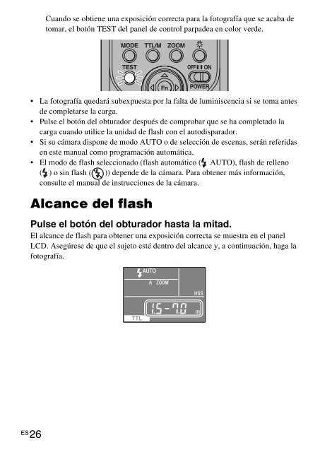 Sony HVL-F58AM - HVL-F58AM Consignes d&rsquo;utilisation Russe