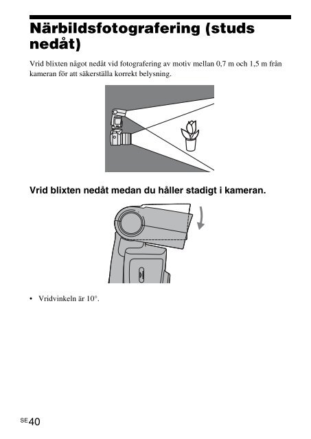 Sony HVL-F58AM - HVL-F58AM Consignes d&rsquo;utilisation Russe