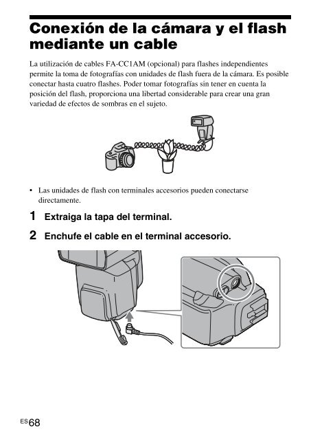 Sony HVL-F58AM - HVL-F58AM Consignes d&rsquo;utilisation Russe