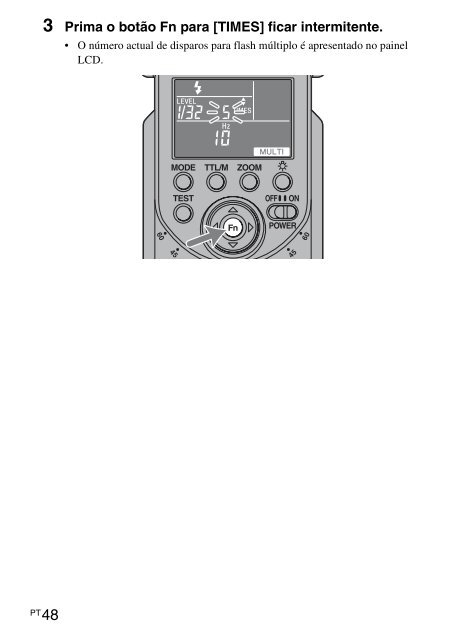 Sony HVL-F58AM - HVL-F58AM Consignes d&rsquo;utilisation Portugais