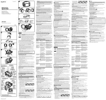 Sony SPK-HCH - SPK-HCH Mode d'emploi Italien