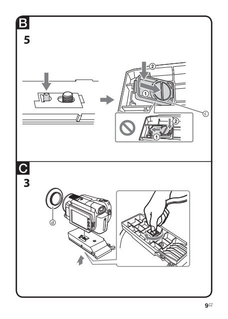 Sony SPK-HCH - SPK-HCH Consignes d&rsquo;utilisation Tch&egrave;que