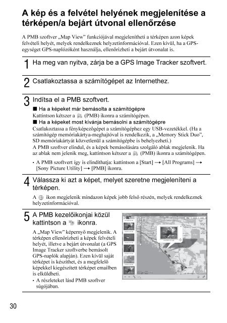 Sony GPS-CS3KA - GPS-CS3KA Consignes d&rsquo;utilisation Hongrois