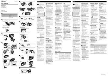 Sony SPK-DVF3 - SPK-DVF3 Consignes dâutilisation Espagnol