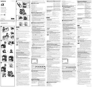 Sony VG-C1EM - VG-C1EM Mode d'emploi Polonais