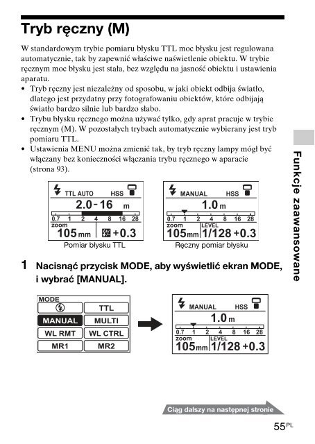 Sony HVL-F60M - HVL-F60M Consignes d&rsquo;utilisation Slovaque