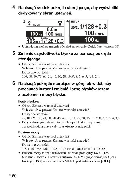 Sony HVL-F60M - HVL-F60M Consignes d&rsquo;utilisation Slovaque