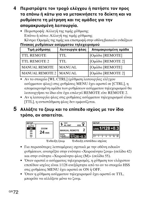 Sony HVL-F60M - HVL-F60M Consignes d&rsquo;utilisation Slovaque