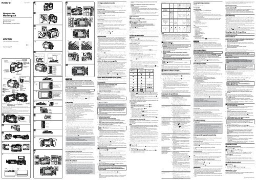 Sony MPK-THK - MPK-THK Consignes d&rsquo;utilisation Portugais