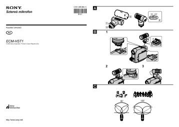 Sony ECM-HST1 - ECM-HST1 Mode d'emploi Hongrois