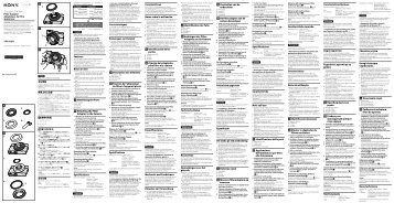 Sony VFA-49R1 - VFA-49R1 Mode d'emploi Roumain