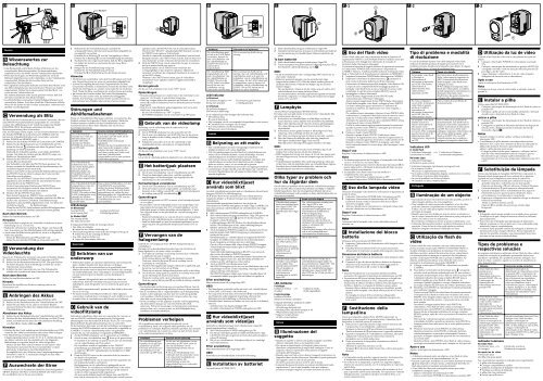 Sony HVL-F5DF - HVL-F5DF Consignes d&rsquo;utilisation Portugais