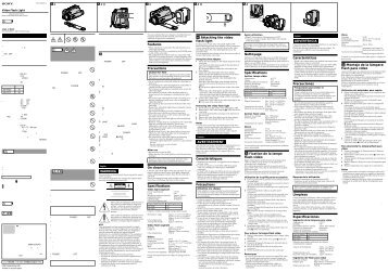 Sony HVL-F5DF - HVL-F5DF Consignes dâutilisation Espagnol