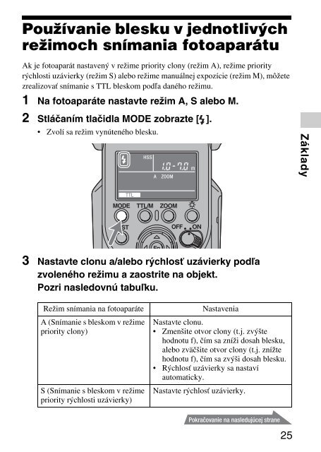 Sony HVL-F43AM - HVL-F43AM Mode d'emploi Tch&egrave;que