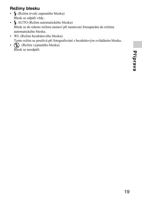 Sony HVL-F43AM - HVL-F43AM Mode d'emploi Tch&egrave;que